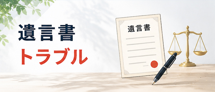 遺言書トラブル